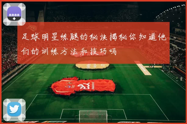 足球明星练腿的秘诀揭秘你知道他们的训练方法和技巧吗